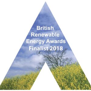 Shortlisted for the British Renewable Energy Awards 2018