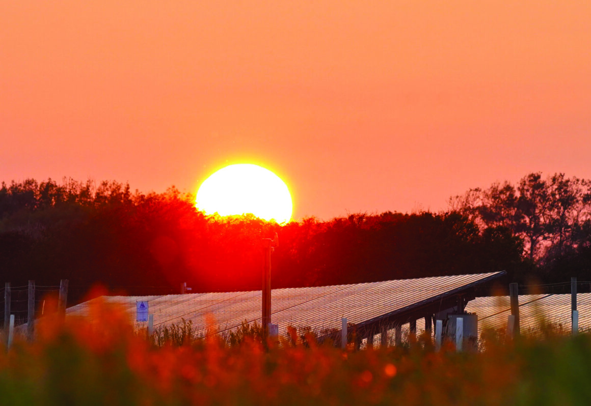 solarfarmsunset2 CfR response to renewables revenue tax and market reform